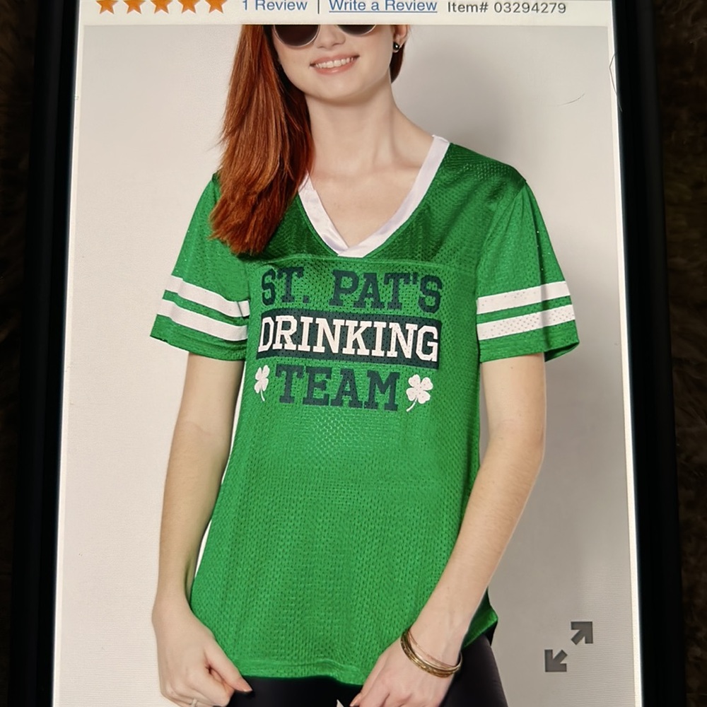 Spencer’s St. Pat jersey